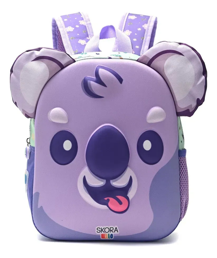 Mochila C/Luz Kawaii Aika Termoformada 22x30x10cm 12P 41307
