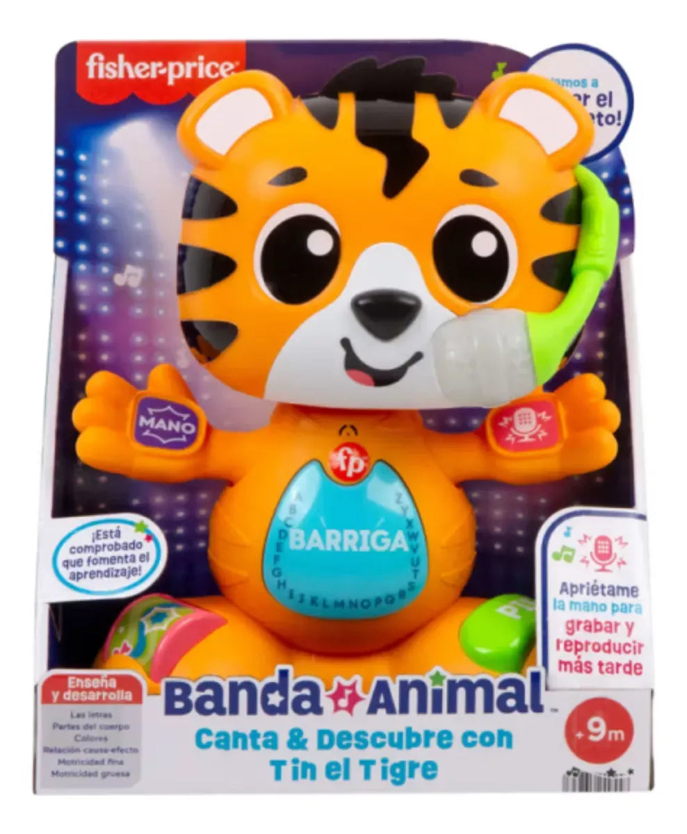 Fisher Price Escuadron Musical Tigre HYL12