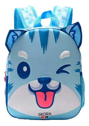 Mochila C/Luz Kawaii Kori Termoformada 22x30x10cm 12P 41308