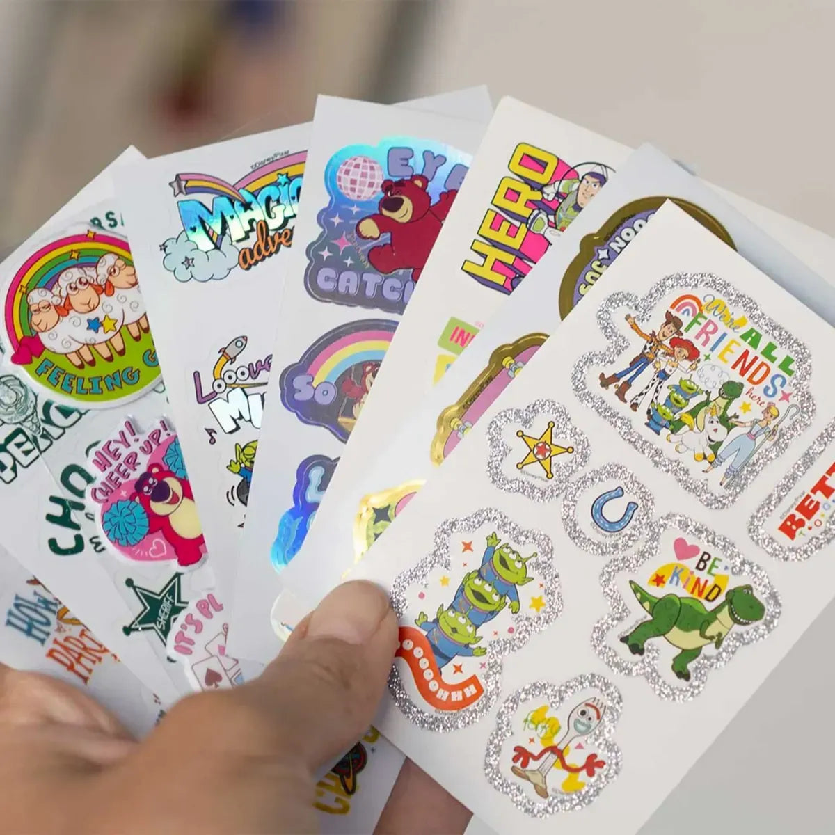 Wero Tin Lata Stickers Collection Toy Story WE4409