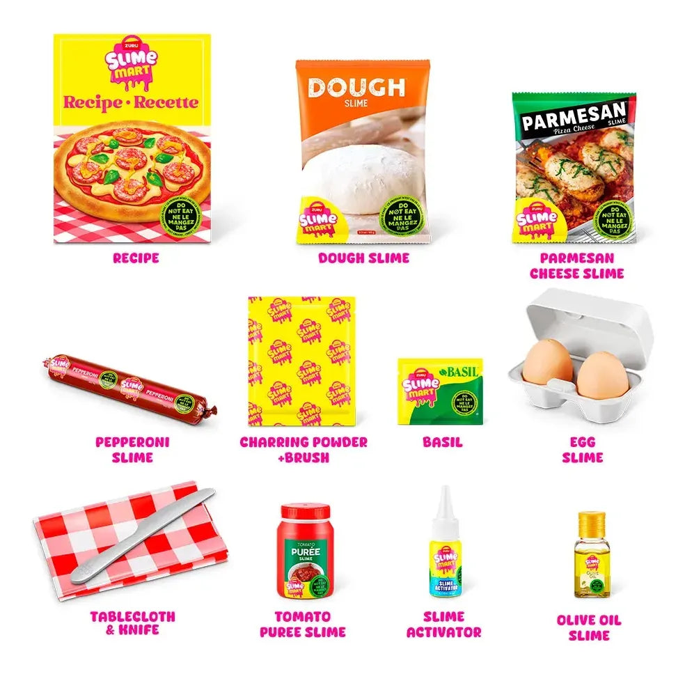 Slime Mart Canasto De Compras Pizza 6071