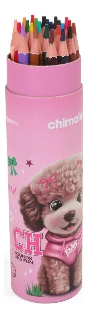 Chimola Set De Lapices x24 Poodle ST65