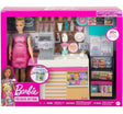 Muñeca Barbie Cafetería Con Accesorios Gmw03 Mattel