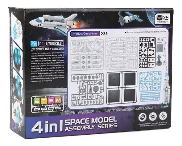 Space Solar 4 en 1 Bloques 2460417