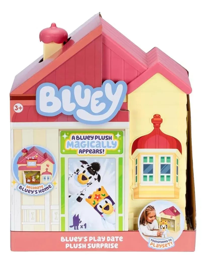 Peluche Bluey Surprise Con Casa 17660