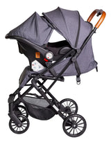 Baby One Coche Travel System color gris BOTS-033