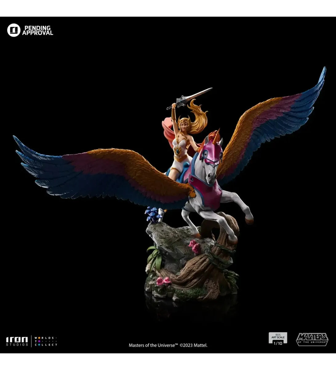 Iron Studios She-Ra And Swiftwind MOTU Scale 1/10 HEMAN91123-10