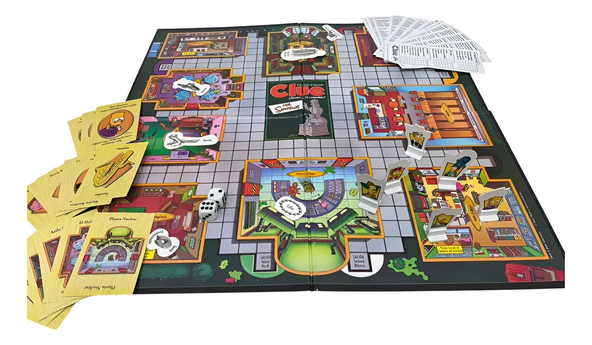 The Simpsons Clue Juego Detectives Art 9771