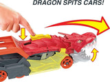 Hot Wheels Camión Transportador Dragón Lanzador Gtk42 Mattel