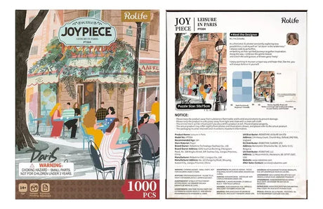 Robotime Puzzle Ocio En Paris 1000 piezas Pt004 Rolife