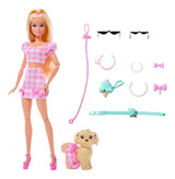 Barbie Muñeca Twinning Looks Con Perrito, Ropa Y Accesorios JFP36