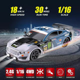 Auto Carrera Racing All Wheel Drive Drift Rc 1:36 Ns02434 Ns