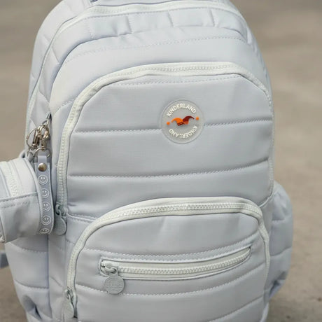 Mochila Carrito Escolar 18 Pulgadas Sl2501c Kinderland Celeste