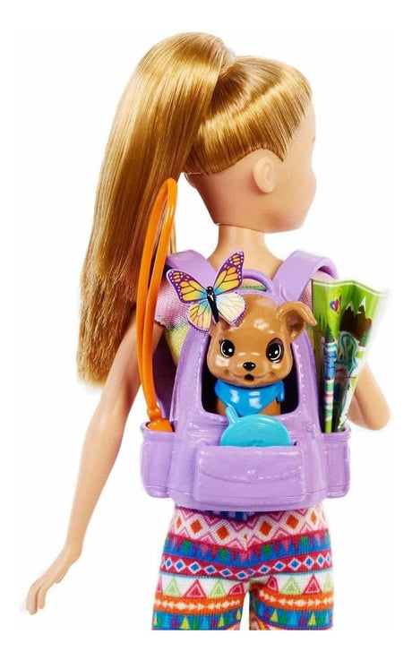 Muñeca Barbie Camping Con Mascota Hdf69 Mattel