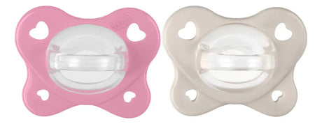 Chico Chupete Ph Dual Soft Silicona Rosa 6-16m 2ud 7308751