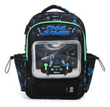 Chimola Mochila Espalda 17p Gamer Nave Black FS126