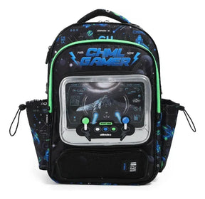 Chimola Mochila Espalda 17p Gamer Nave Black FS126