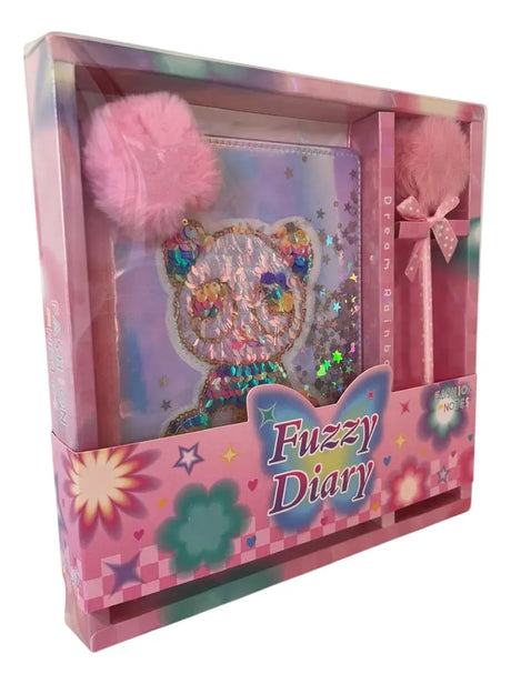 Diario Intimo Con Lapicera Fuzzy Diary Sl7002 Shine