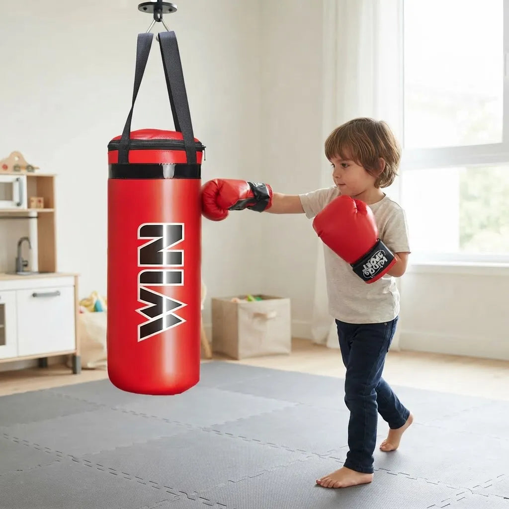 Set De Boxeo con bolsa Y Guantes 1852966