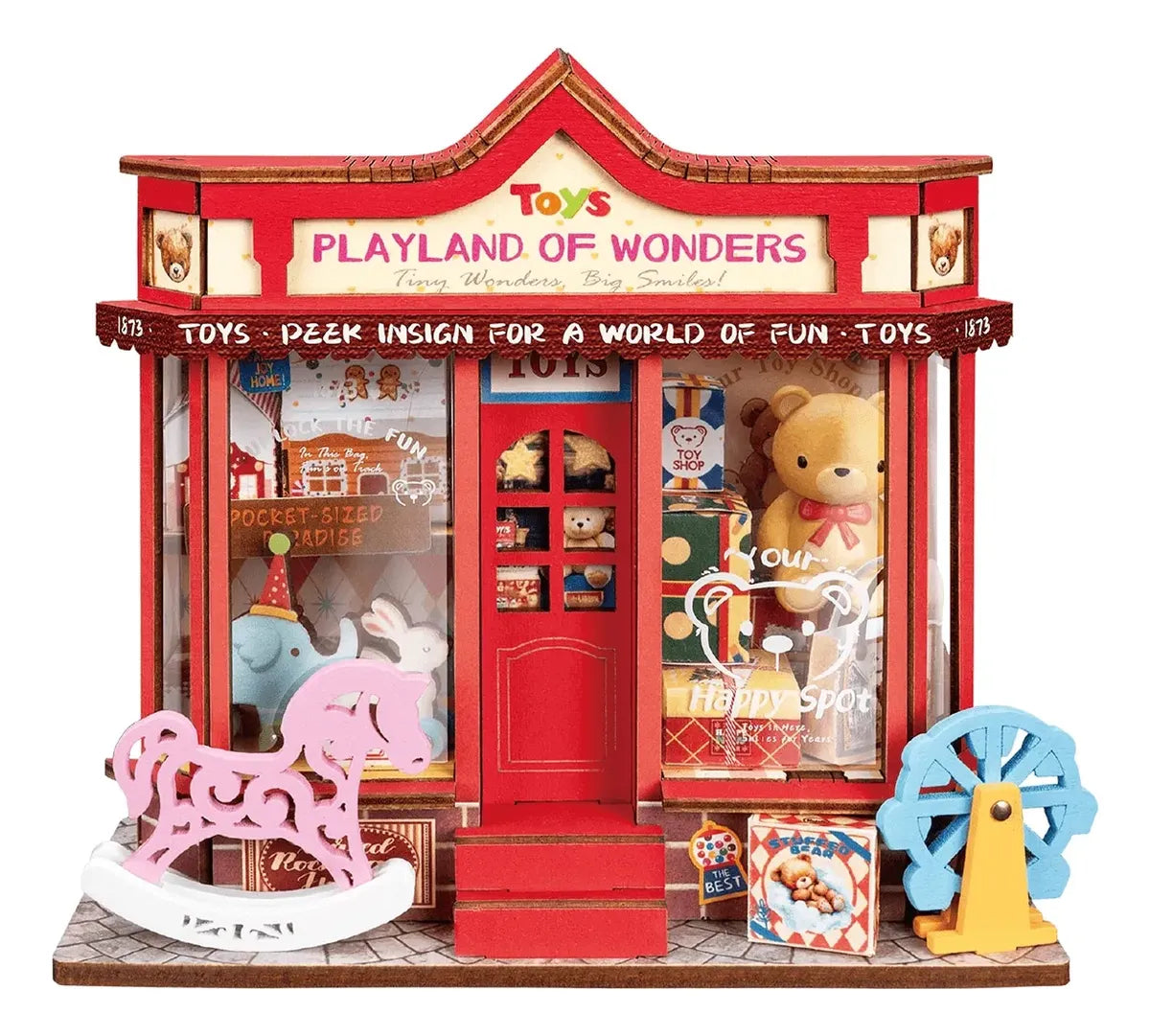 Robotime Rolife Whimsy Toy Shop DS044