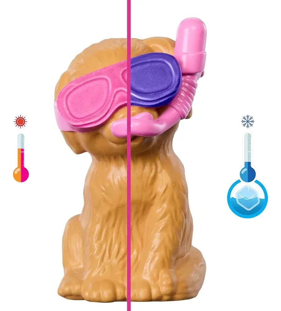 Barbie Fiesta En La Piscina Con Perritos JBF35