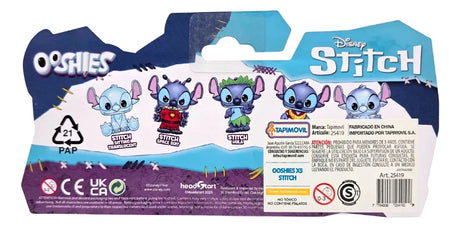 5 Pack Ooshies Stitch 25419