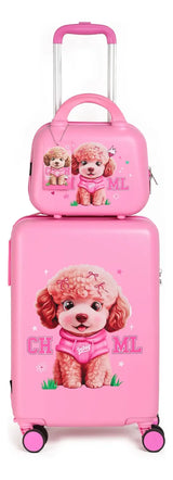 Chimola Poodle Maletin Accesorio De Viaje Para Carry-on L27
