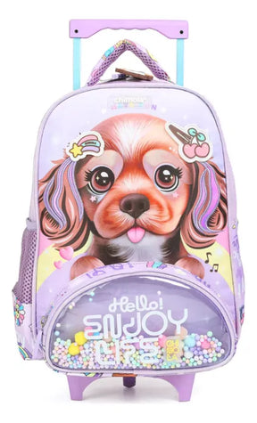 Chimola Mochila con carro de 12" Dog BT153