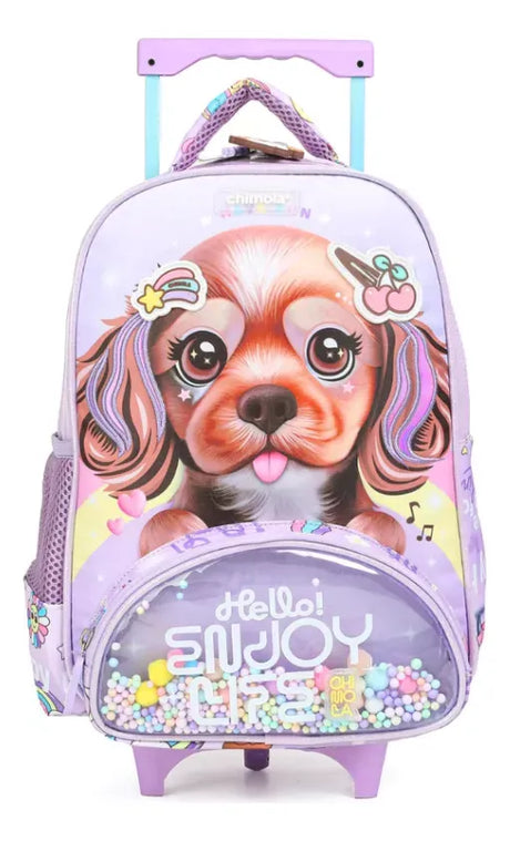 Chimola Mochila con carro de 12" Dog BT153