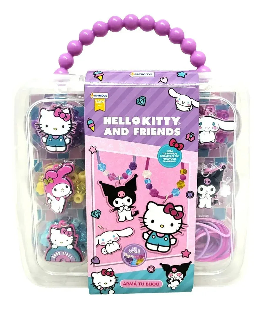 Set Bijou Con 5 Dijes Kitty KTY09854