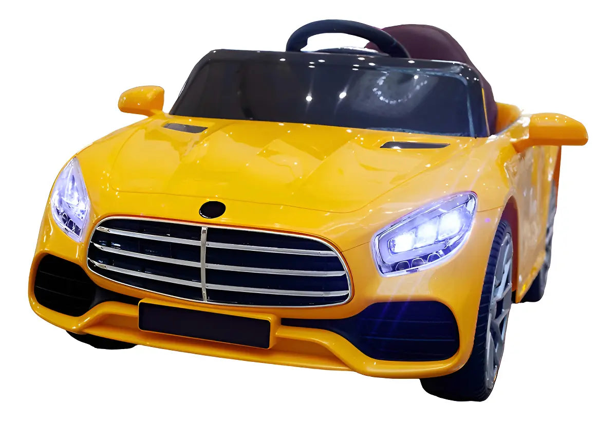Auto A Bateria Estilo Amg Amarillo Cl-s300