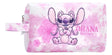 Portacosmeticos Disney Stitch rosa DLS6826