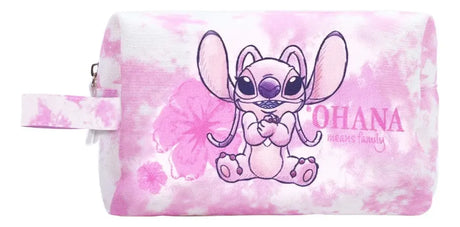 Portacosmeticos Disney Stitch rosa DLS6826