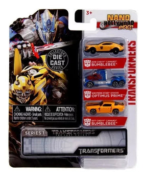 Set Nano Mini Autos 1:65 Transformers 31125 Jada