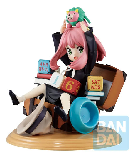 Ichibansho Figura Anya Forger With Block Calendar (Mission Start! Ver.1.5) 65216