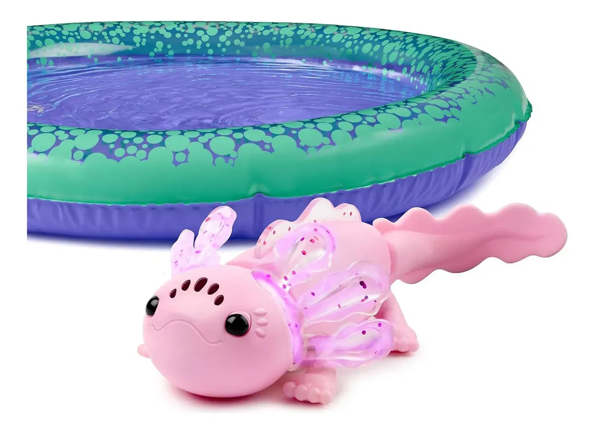 Fingerlings Axolotl Auggie con Piscina 3143