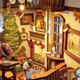 Robotime Rolife Puzzle 3d Christmas Indoor Scene Tgc07