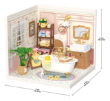 Robotime Puzzle 3d Pop Bubble Bathroom Rolife Dw014b