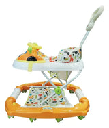 Duck Andador auto 3 En 1 c/Manija naranja 9802H