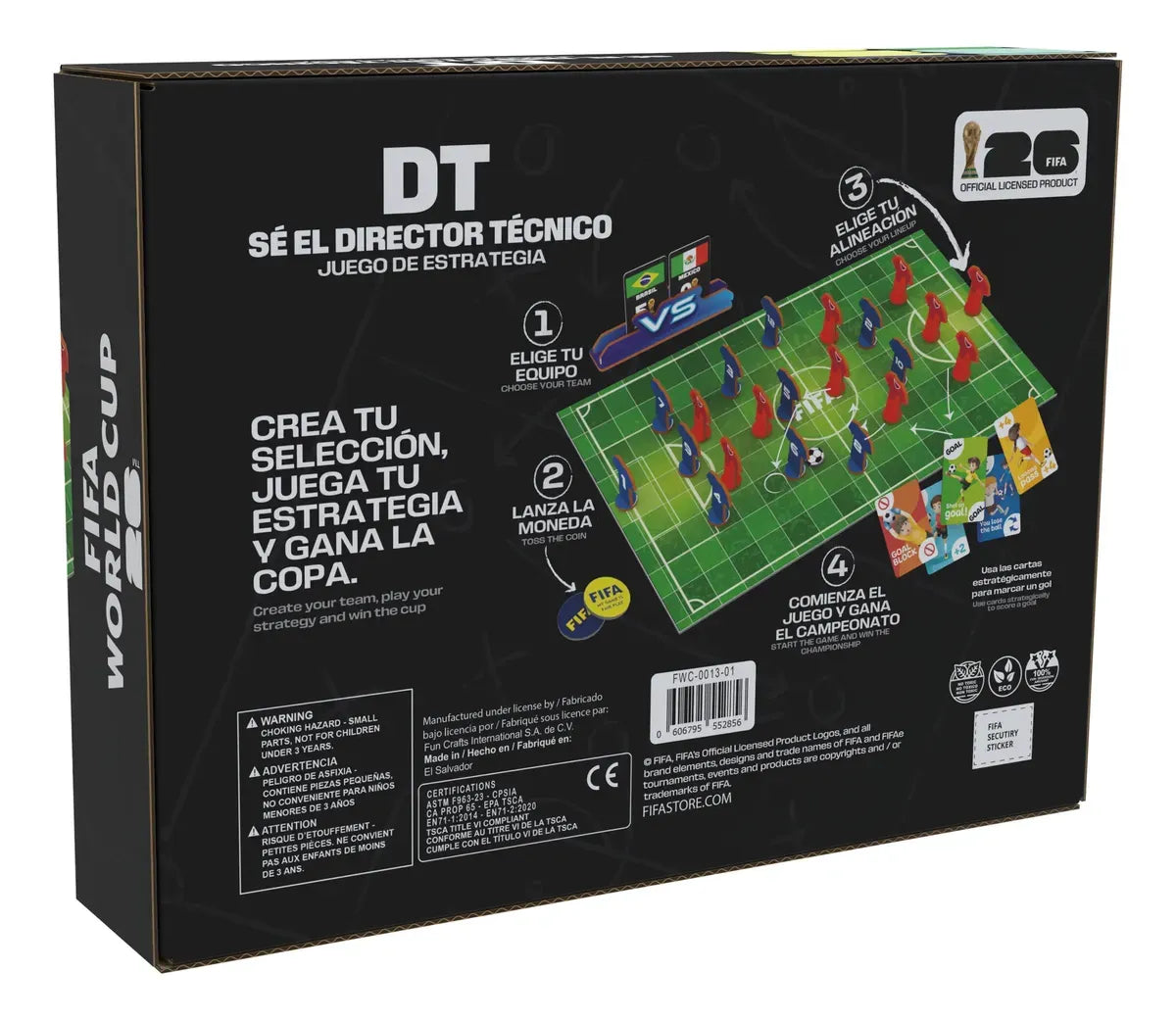 Juego De Mesa Fifa Director Tecnico Oficial Fwc-0013-01