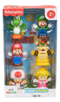 Fisher Price Little People Set My Mario X6 Figuras JHG63