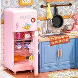 Robotime Puzzle 3d Yummy Bites Kitchen Rolife Dws08b