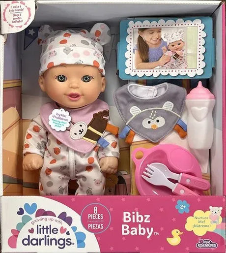 New Adventures Muñeca con Mamadera 12” 4283