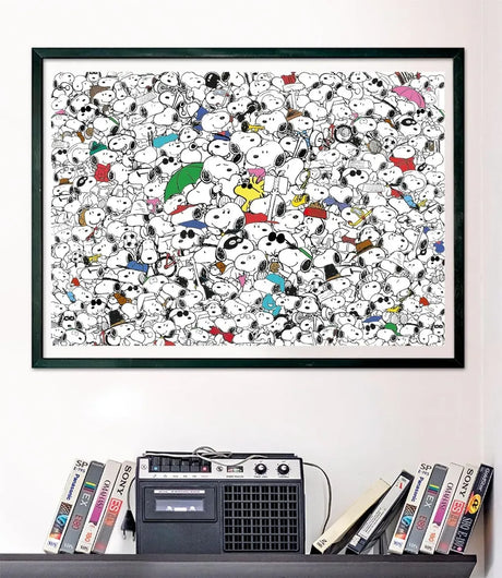 Clementoni Puzzle 1000pzs Peanuts Impossible Compact 39804