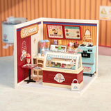Robotime Puzzle 3d Mini Ice Cream Store Rolife Dw018b