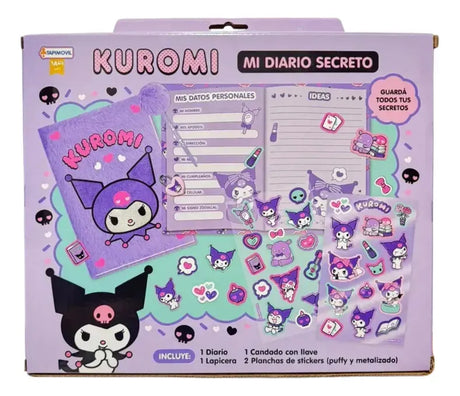 Mi Diario Secreto Kuromi KTY19849