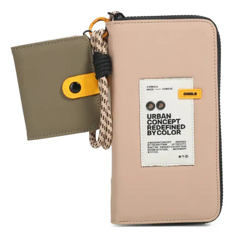Chimola Billetera larga Maia Camel B304