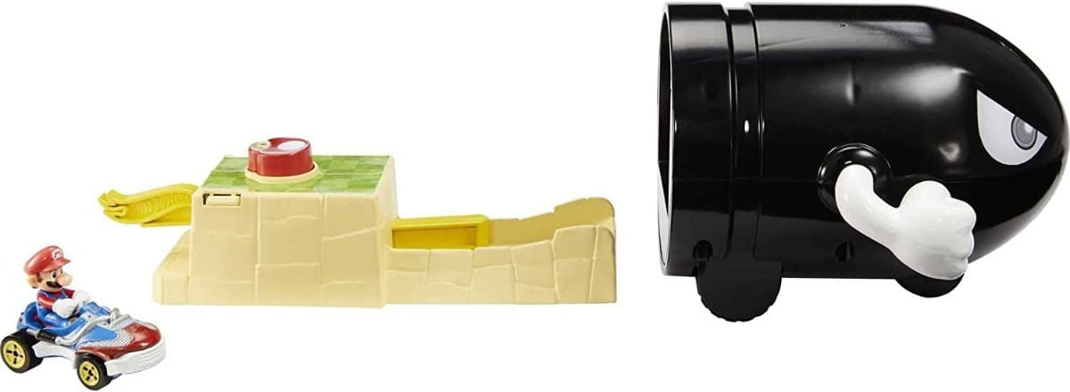 Hot Wheels Lanzador De Balas Mario Kart Gky54 Mattel
