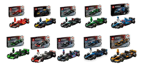 Combo LEGO Speed Champions F1 Coche Carreras Formula 1