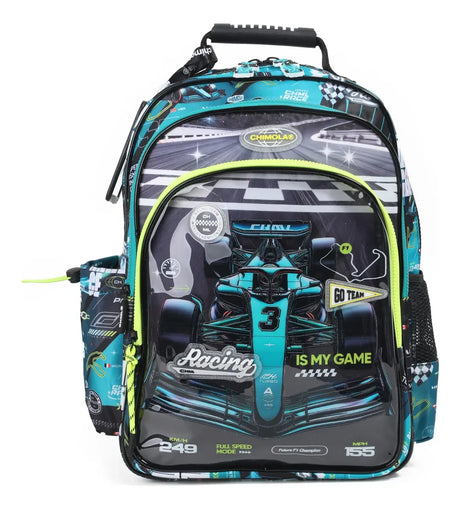 Chimola Mochila Espalda 16p Racing Car BT329